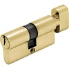 Цилиндр DIN ключ/завертка (30+30) S 60 M золото Шлосс 03010